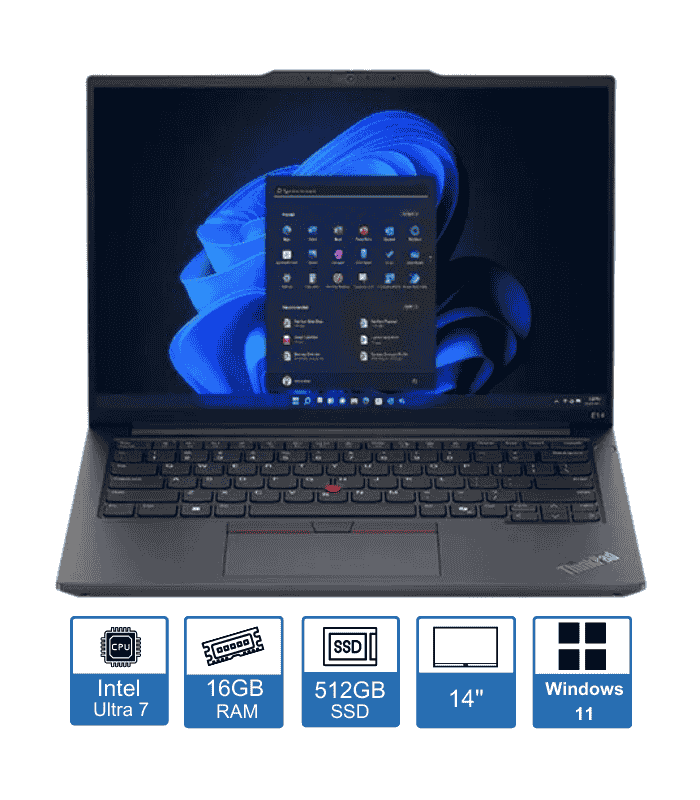 Lenovo ThinkPad L14 Gen 6 – Intel Core Ultra 7 255U – 16GB RAM – 512GB SSD – 14″ WUXGA – Windows 11 Pro – 1YR Premium Support