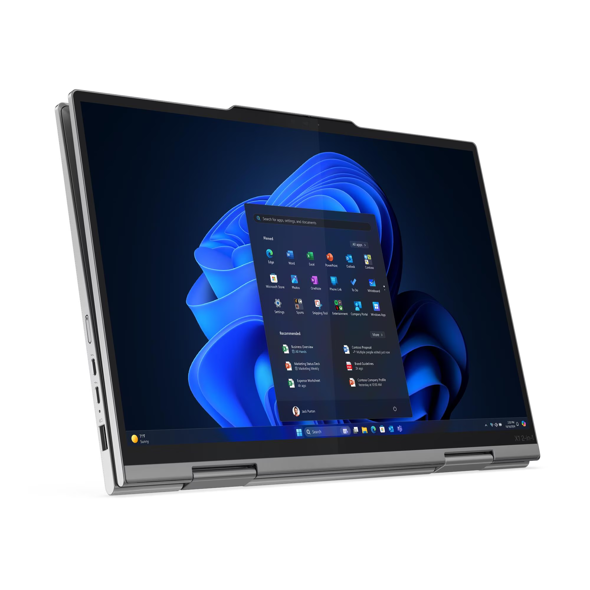 Lenovo ThinkPad X1 2 in 1 Gen 10 14″ OLED Touch Display Intel Core Ultra 7 258V 32GB RAM 1TB SSD Windows 11 Pro 3 Year Premium Warranty