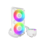 Arctic Liquid Freezer III Pro A-RGB 240mm Liquid CPU Cooler, P12 Pro PWM Fans & PWM Controlled Pump, White - Image 2