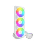 ARCTIC Liquid Freezer III Pro A-RGB 420mm Liquid CPU Cooler, P14 Pro PWM Fans & PWM Controlled Pump, White - Image 3