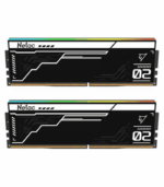 Netac Shadow II RGB Black 32GB Kit (2 x 16GB), DDR5, 5600MHz, CL40, AMD EXPO & Intel XMP 3.0, ECC, PMIC, DIMM Memory