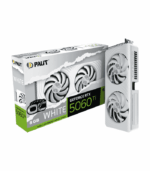 Palit RTX 5060 Ti White OC, PCIe5, 8GB DDR7, HDMI, 3 DP, 2602MHz Clock, RGB Lighting, Overclocked, Compact Design