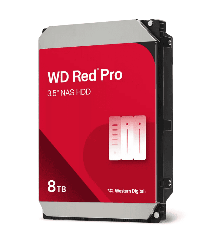 WD 3.5", 8TB, SATA3, Red Pro NAS Hard Drive, 7200RPM, 256MB Cache, OEM