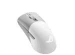 Asus ROG Keris AimPoint Wired/Wireless/Bluetooth Optical Gaming Mouse, 36000 DPI, Swappable Switches, RGB, Mouse Grip Tape, White - Image 2