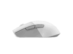 Asus ROG Keris AimPoint Wired/Wireless/Bluetooth Optical Gaming Mouse, 36000 DPI, Swappable Switches, RGB, Mouse Grip Tape, White - Image 3