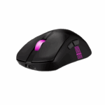 Asus ROG Keris II Origin Wireless Lightweight RGB Gaming Mouse, Wired/Wireless/Btooth, AimPoint Pro Sensor, Push-Fit Switch Socket, 42000 DPI, Black - Image 3