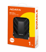 ADATA 1TB HD710 Pro Rugged External Hard Drive, 2.5", USB 3.1, IP68 Water/Dust Proof, Shock Proof, Black