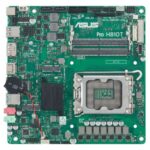 Asus PRO H810T-CSM - Corporate Stable Model, Intel H810, 1851, Thin Mini ITX, 2 DDR5 SO-DIMM, HDMI, DP, LVDS, GB LAN, 19v DC in, 1x M.2 - Image 2