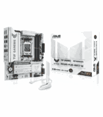 Asus TUF GAMING B850M-PLUS WIFI7 W, AMD B850, AM5, Micro ATX, 4 DDR5, HDMI, DP, Wi-Fi 7, 2.5G LAN, 3x M.2, White
