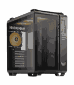 Asus TUF Gaming GT502 Plus Case w/ Front & Side Glass Windows, ATX, Dual Chamber, Modular Design, 4x ARGB Fans & Lighting Hub, USB-C, Carry Handles, Black