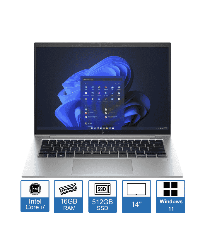 HP EliteBook 1040 G10 – Core i7-1365U – 14″ WUXGA Display – 16GB RAM – 512GB SSD – Windows 11 Pro – 1-Year Warranty