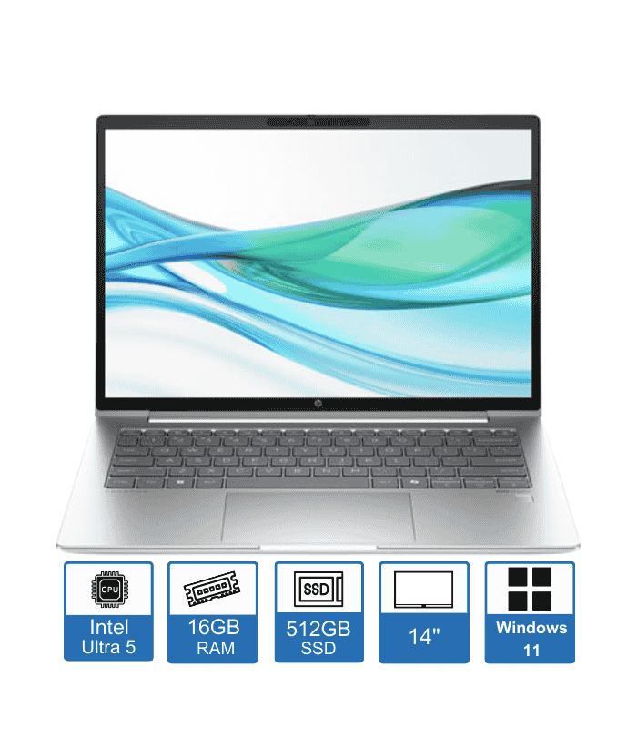 HP ProBook 440 G11 – 14″ Display – Intel Core Ultra 5 125H – 16GB RAM – 512GB SSD – Windows 11 Pro – 1-Year Warranty