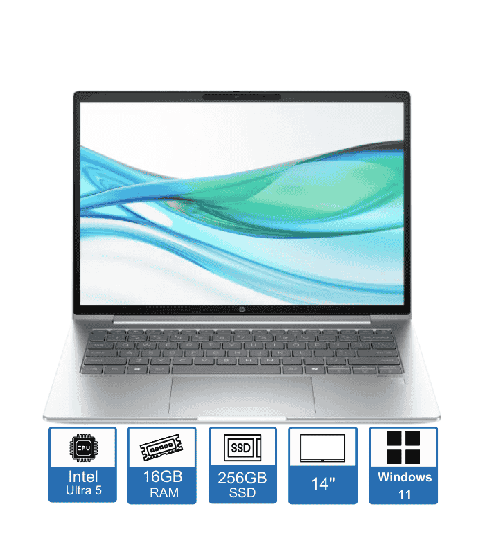 HP ProBook 440 G11 – 14″ WUXGA Display – Intel Core Ultra 5-125U – 16GB RAM – 256GB SSD – Windows 11 Pro – 1-Year Warranty