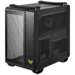 Asus TUF Gaming GT502 Plus Case w/ Front & Side Glass Windows, ATX, Dual Chamber, Modular Design, 4x ARGB Fans & Lighting Hub, USB-C, Carry Handles, Black - Image 2