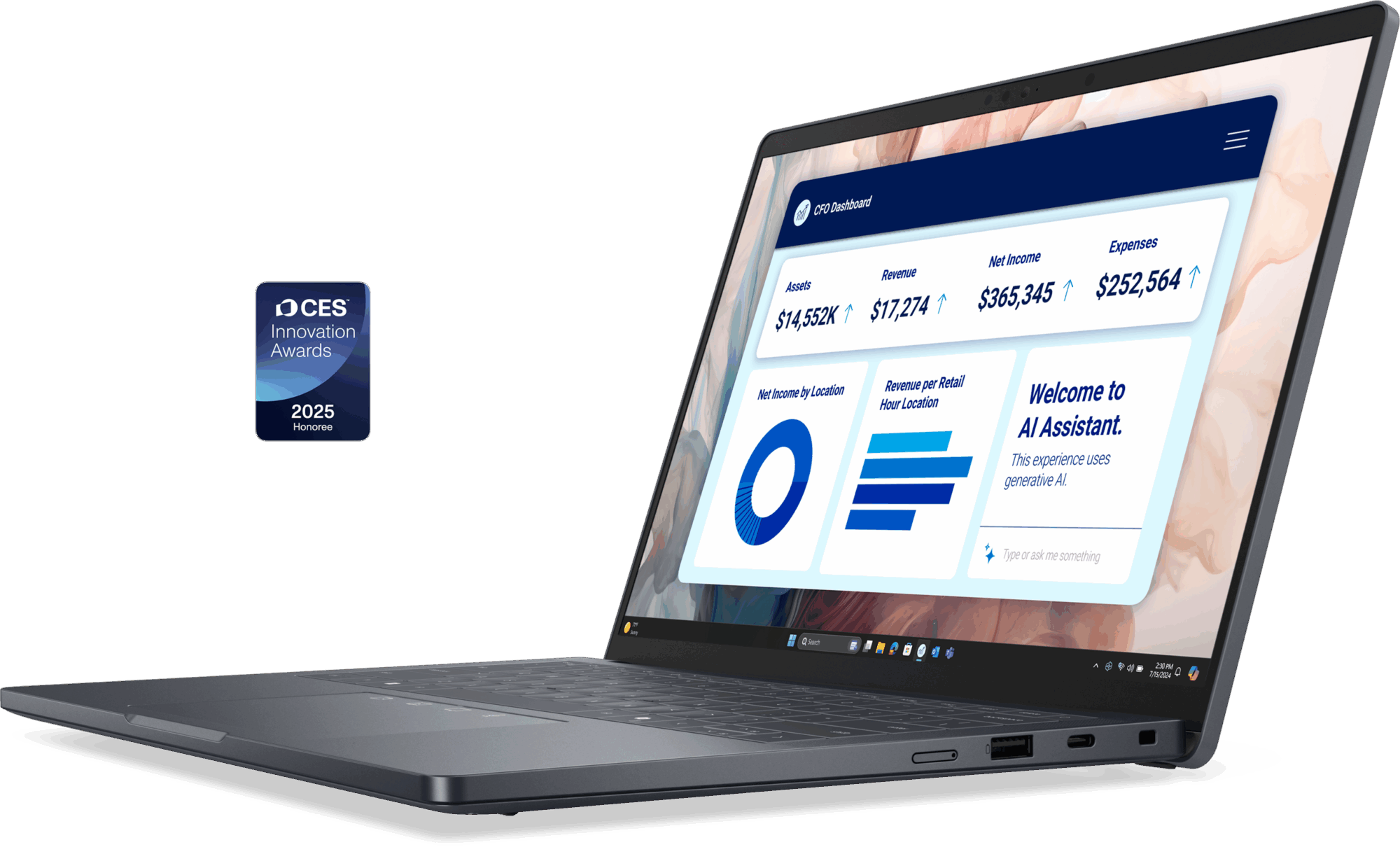 Dell Pro 14 Premium Intel Core Ultra 5 238V 14″ FHD Display 32GB RAM 512GB SSD Windows 11 Pro 3 Year Pro Warranty - Image 4