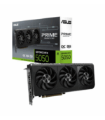 Asus PRIME RTX 5050 OC, PCIe5, 8GB DDR6, HDMI, 3 DP, 2707MHz Clock, Overclocked, Compact SFF-Ready
