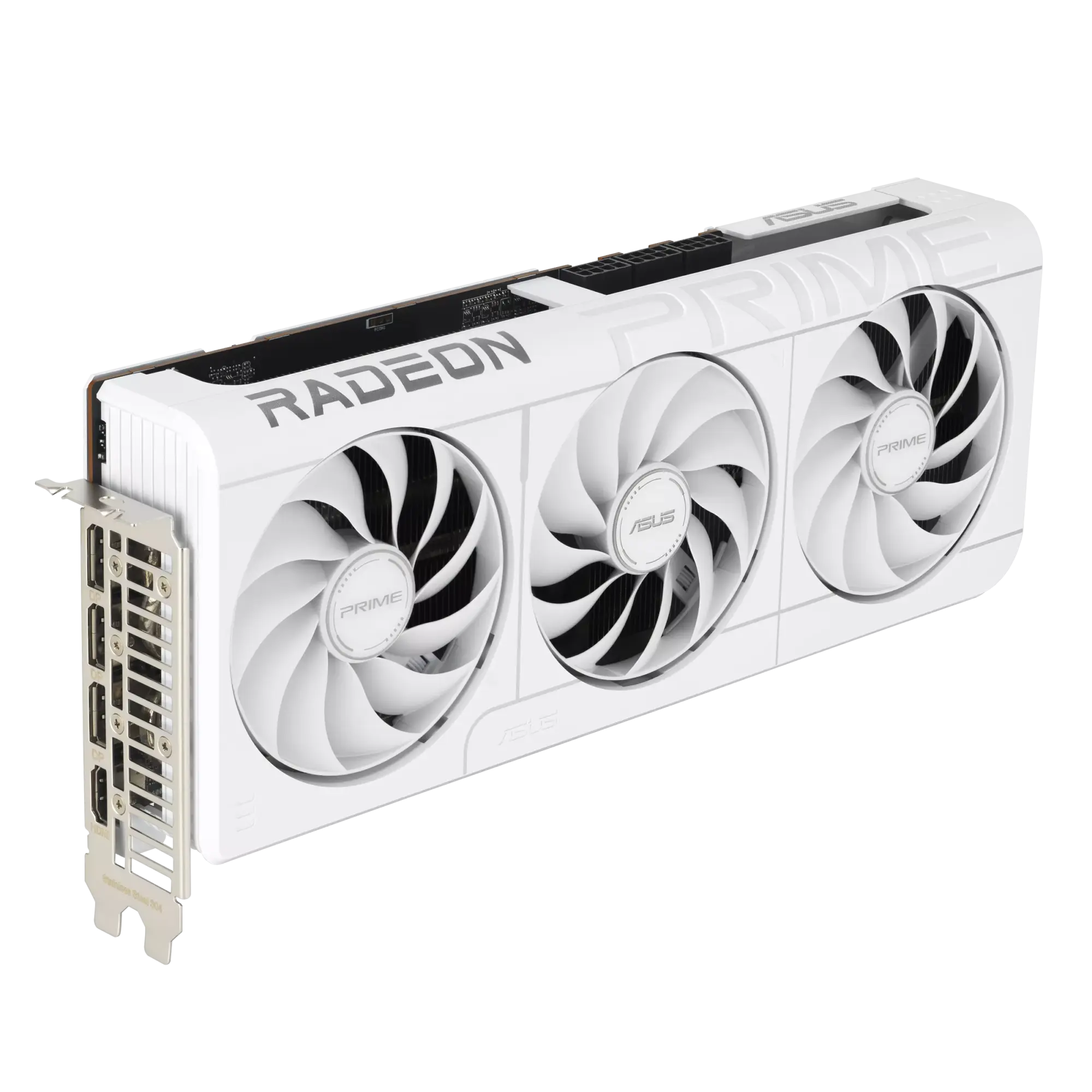 Asus PRIME RX 9070 XT White OC, PCIe5, 16GB DDR6, HDMI, 3 DP, 3030MHz Clock, Overclocked, Compact SFF-Ready - Image 3