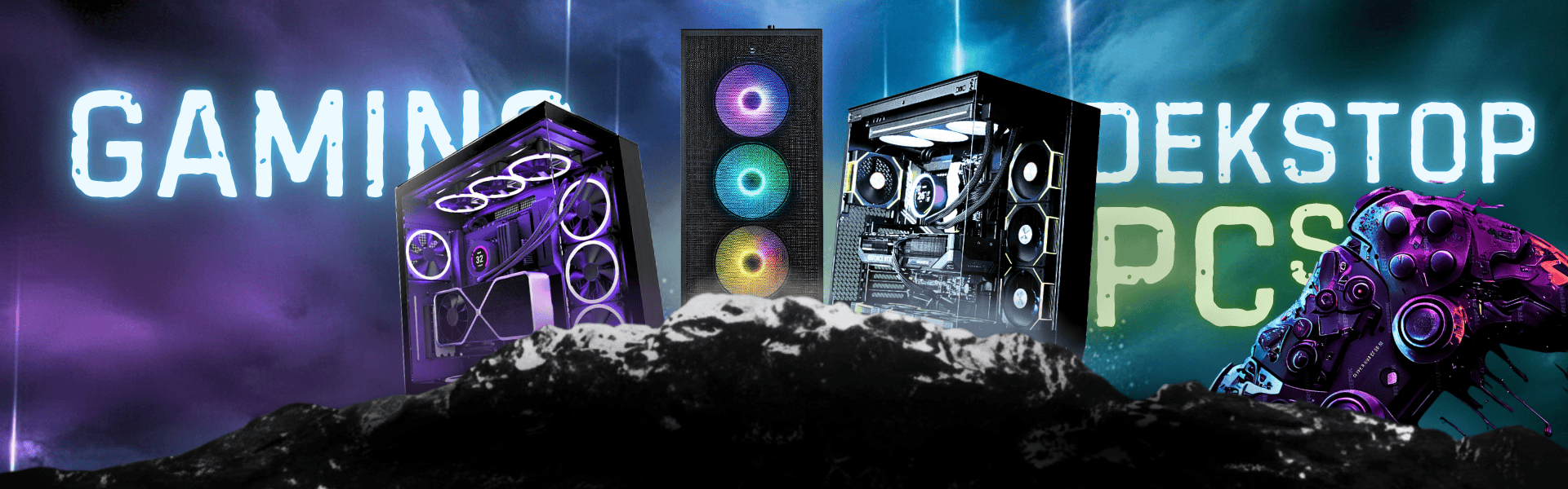 gaming pc dekstop banner