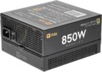 Vida 850W Heracles Black ATX 3.1 Gaming PSU, 80+ Gold, Fully Modular, 140mm Ultra-Quiet FDM Fan, Flat Black Cables, PCIe 5.1 - Image 2