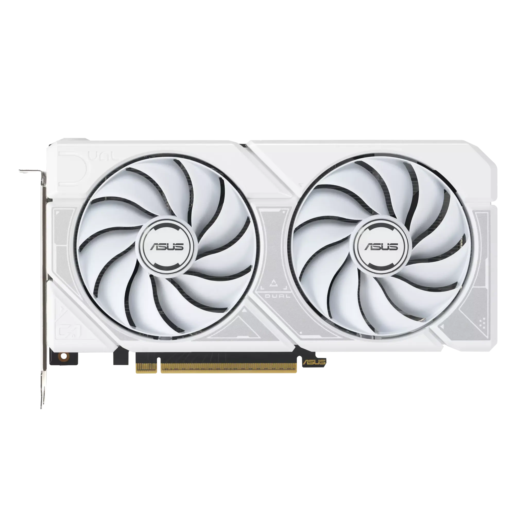 Asus DUAL RTX 5060 Ti OC, PCIe5, 16GB DDR7, HDMI, 3 DP, 2632MHz Clock, Overclocked, Compact SFF-Ready, White - Image 2