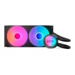 NZXT Kraken Core 240 Black 240mm AIO Liquid CPU Cooler with RGB Fans - Image 2