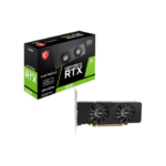 MSI GeForce RTX 3050 LP E 6G OC – PCIe 4.0, 2x HDMI 2.1, 1x DisplayPort 1.4a, PCI Express Gen 4, Graphics Card