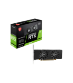 MSI GeForce RTX 3050 LP E 6G OC – PCIe 4.0, 2x HDMI 2.1, 1x DisplayPort 1.4a, PCI Express Gen 4, Graphics Card