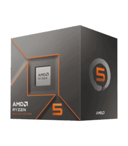 AMD Ryzen 5 8400F Processor – 6 Cores, 12 Threads, Up to 4.7GHz Boost Clock, AM5 CPU (Box Version)