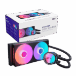 NZXT Kraken Core 240 Black 240mm AIO Liquid CPU Cooler with RGB Fans