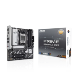 ASUS PRIME B840M-A-CSM AMD B840 Socket AM5 DDR5 Micro-ATX Motherboard with PCIe 4.0, Dual M.2, 2.5Gb Ethernet, USB-C, HDMI, DisplayPort & Aura Sync