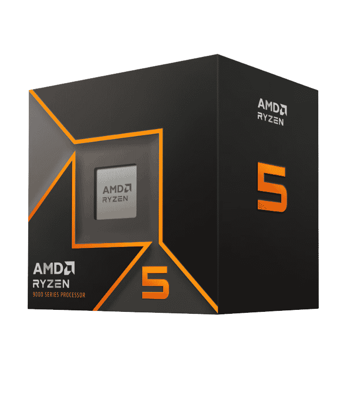 AMD Ryzen 5 9600X Processor – 6 Cores, 12 Threads, Up to 5.4GHz Boost Clock, AM5 CPU (Box Version)