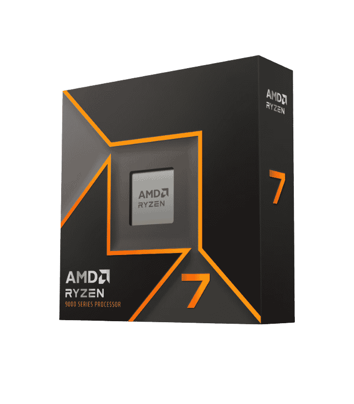 AMD Ryzen 7 9700X Processor – 8 Cores, 16 Threads, Up to 5.5GHz Boost Clock, AM5 CPU (Box Version)
