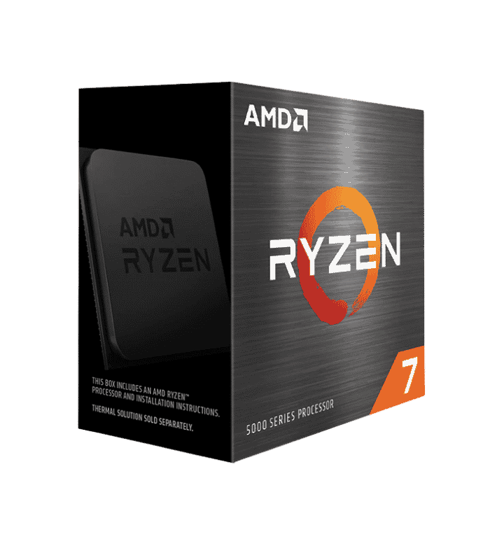 AMD Ryzen 7 5700G Processor with Radeon Graphics – 8 Cores, 16 Threads, Up to 4.6GHz Boost Clock, AM4 CPU (Box Version)