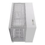 Corsair 2500X RGB Micro ATX Gaming Case, Glass, 2x RGB Fans, Mesh, USB-C, Asus BTF, White - Image 4