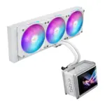 ASUS ROG RYUO IV SLC 360, High Performance, AIO Liquid CPU Cooler with 2.1″ IPS LCD Display, PWM Controlled Pump, White - Image 2