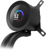 NZXT Kraken Plus 240 v2 All-in-One Liquid CPU Cooler - Black - Image 4