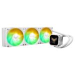 ASUS TUF GAMING LC III 360 LCD, High Performance, AIO Liquid CPU Cooler with 2.1" IPS LCD Display, PWM Controlled Pump, Black - Image 5