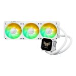 ASUS TUF GAMING LC III 360 LCD, High Performance, AIO Liquid CPU Cooler with 2.1" IPS LCD Display, PWM Controlled Pump, Black - Image 2