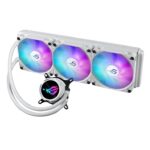 ASUS ROG STRIX LC III 360 ARGB LCD, High Performance, AIO Liquid CPU Cooler with Customizable LCD Display, White - Image 3