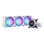 ASUS ROG STRIX LC III 360 ARGB LCD, High Performance, AIO Liquid CPU Cooler with Customizable LCD Display, White - Image 2