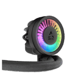 ARCTIC LIQUID FREEZER III 360, High Performance, AIO Liquid CPU Cooler with Integrated VRM Fan and Award-Winning Radiator Design, Black - Image 4