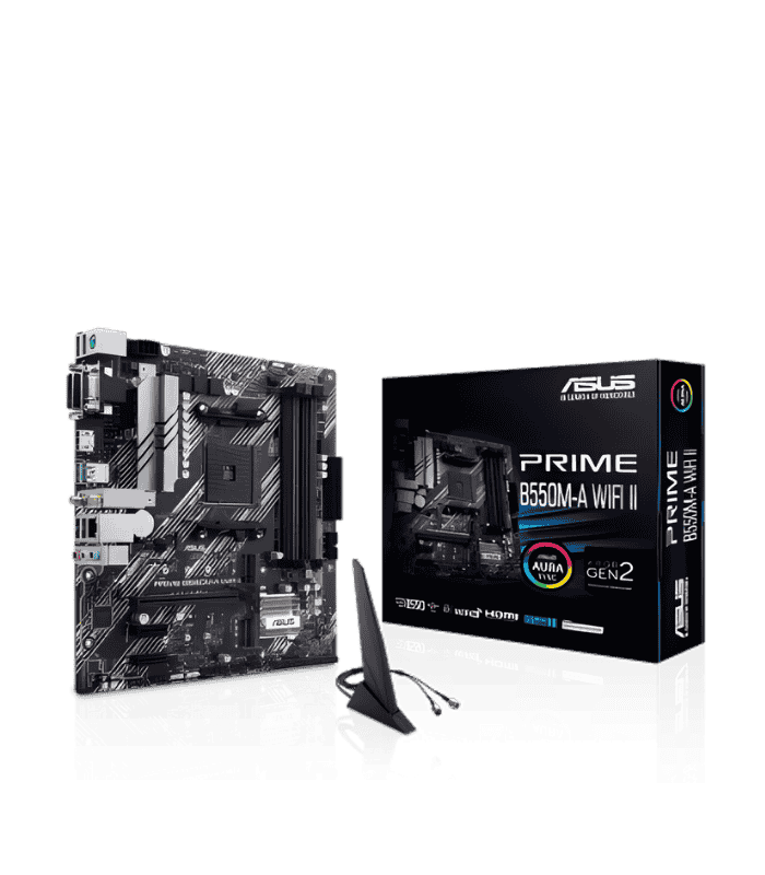 ASUS PRIME B550M-A WIFI II Micro-ATX Motherboard