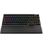 ASUS ROG Strix Scope II 96 Wireless Mechanical Gaming Keyboard – UK Layout – ROG NX Snow – Black - Image 3