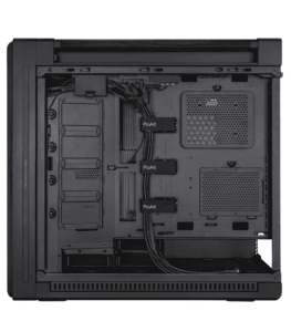 ASUS ProArt PA602 Wood Edition case with 200mm front fans and 420mm radiator support
