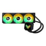 ASUS TUF GAMING LC III 360 ARGB, High Performance, AIO Liquid CPU Cooler with PWM Controlled Pump, Black