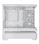 ASUS Prime AP202 ARGB Micro-ATX Midi Tower Case - White - Image 4
