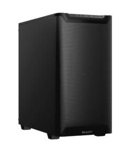 Be Quiet! Pure Base 501 Airflow Gaming Case, ATX, Compact Design, 2 Pure Wings 3 Fans, High Airflow Front & Top, USB-C, Black