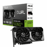 ASUS Dual RTX 5060 Ti O8G NVIDIA GeForce RTX 5060 Ti 8 GB GDDR7