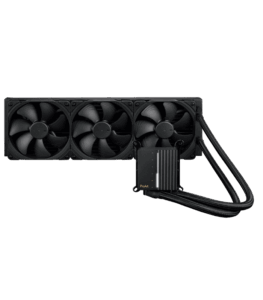 ASUS PROART LC 420, High Performance, AIO Liquid CPU Cooler with Minimalist Design and Noctua NF-A14 PWM Radiator Fans, Black