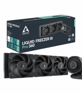 ARCTIC Freezer III Pro 360mm, High Performance, AIO Liquid CPU Cooler with PWM Controlled Pump, Black